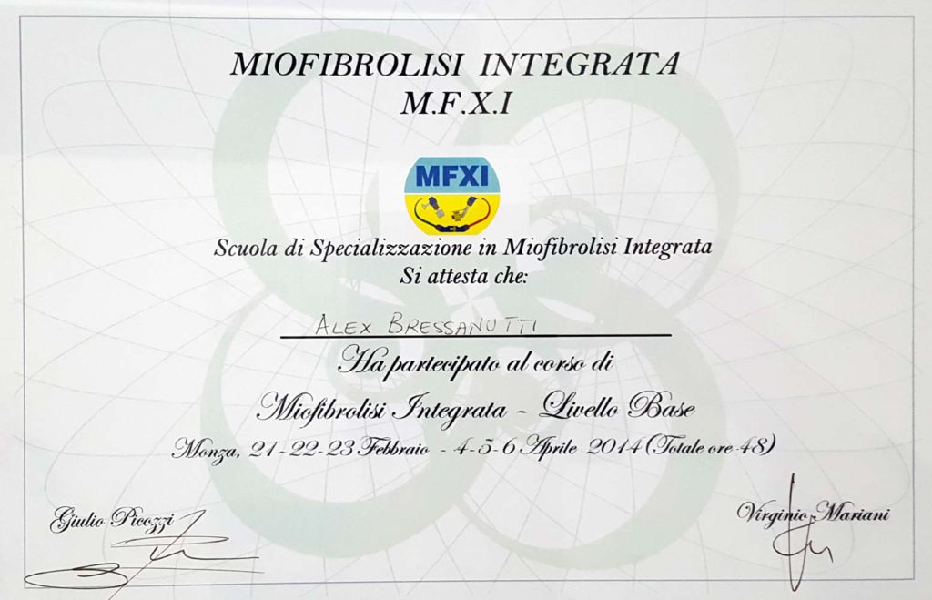 Miofibrolisi integrata - Livello Base